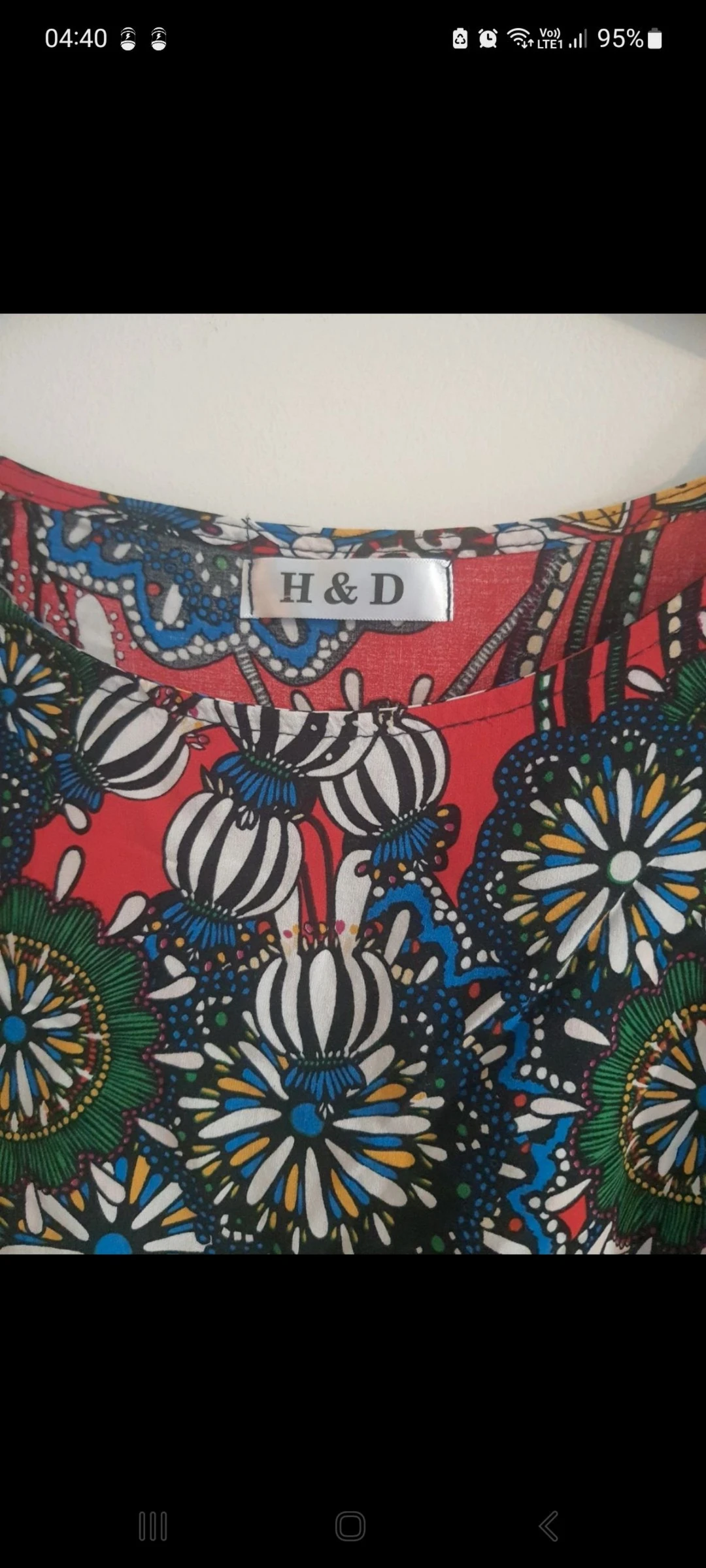 Kleurige blouse maat 50/52 – photo 4